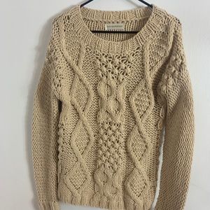 Oversized Chunky Knit Sweater